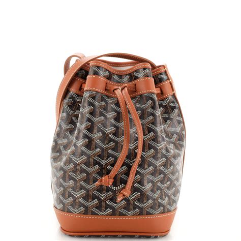 goyard petit bucket bag|goyard artois pm bag price.